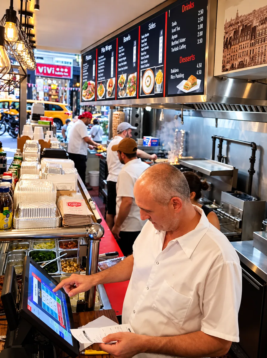 Celal, Owner of Turco Mediterranean Grill